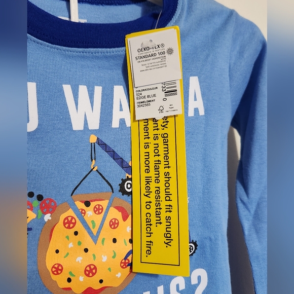 3T Children's Place Long Sleeve PJs Set (Toddler Pajamas) - Picture 4 of 8